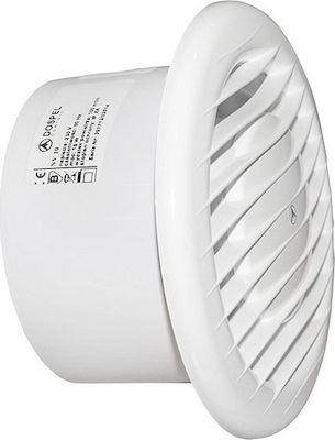 Dospel NV 12 S Wall-mounted Ventilator Bathroom 120mm White