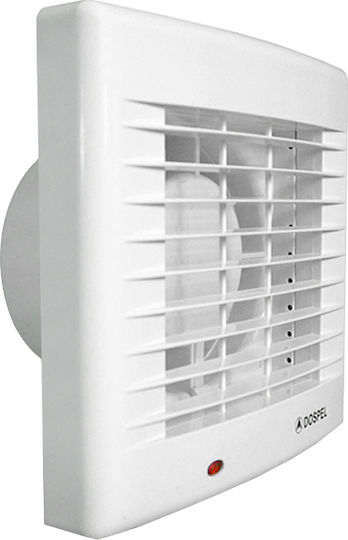 Dospel Polo 4 100 WCH De perete Ventilator 100mm Alb