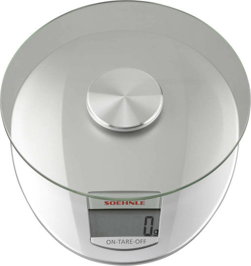 Soehnle Roma Digital Kitchen Scale 1gr/5kg Silver 65856