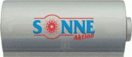 Sonne Boiler Ηλιακού 200lt Glass Τριπλής Ενέργειας
