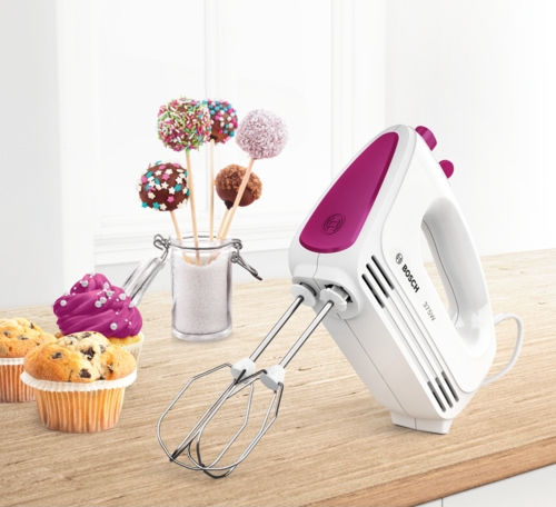 Bosch CleverMixx Hand Mixer 375W Pink