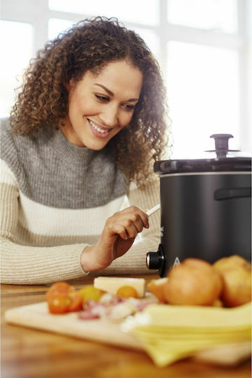 Russell Hobbs Chalkboard Slow Cooker 200W with Capacity 3.5lt Black