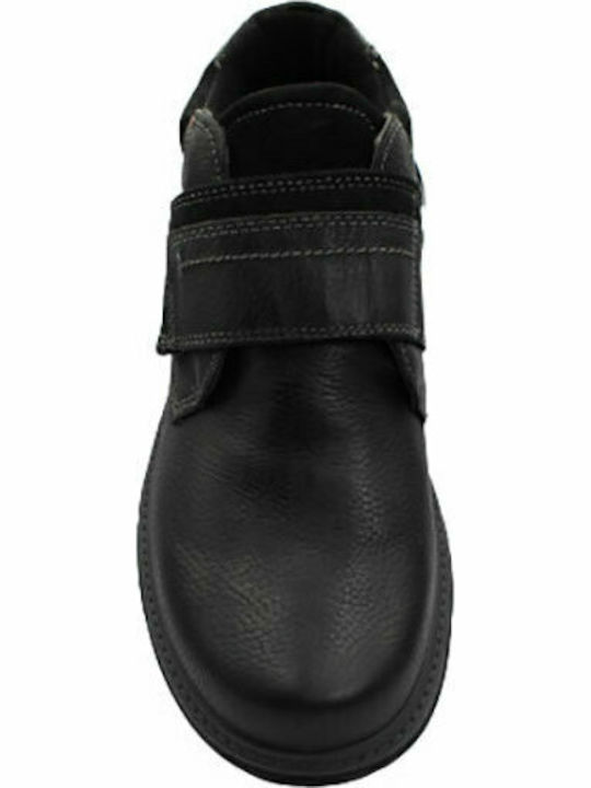 Imac Leather Women's Ankle Boots Black