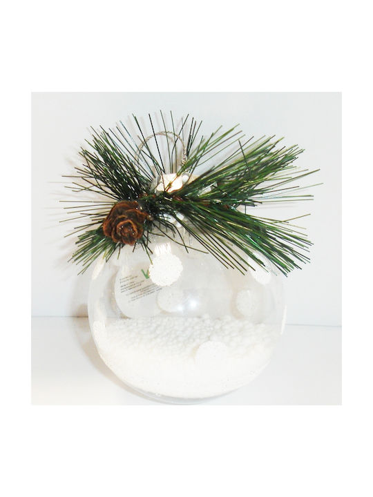 Interior Decoration Pine Cone Ball Plastic 8cm Various Designs or Colors