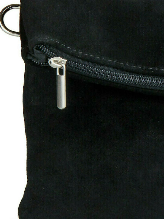 Leather Women's Clutch Black