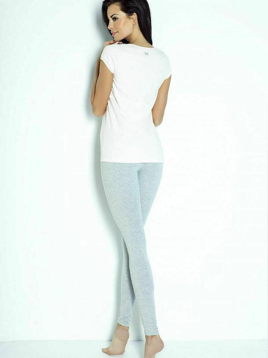 Ivon PS09 Frauen Lang Leggings Gray