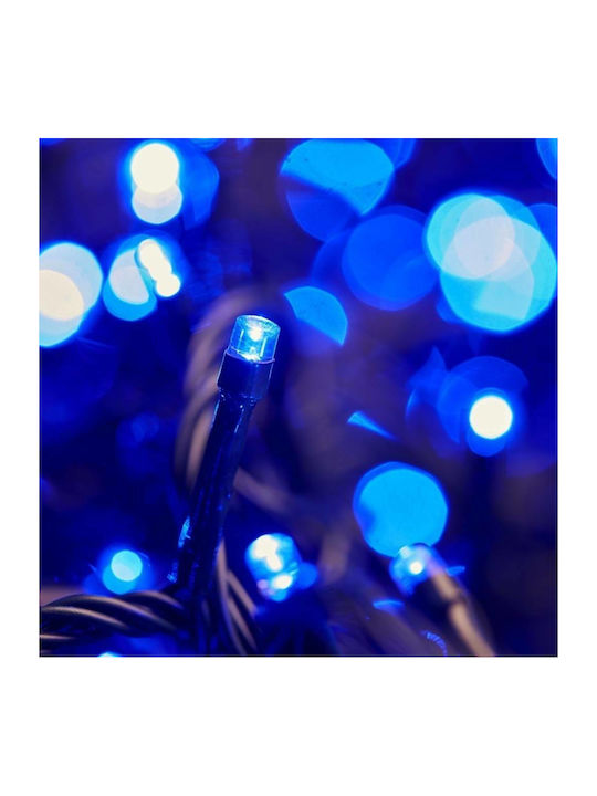 100 Lights LED 9m. Blue in String 1pcs