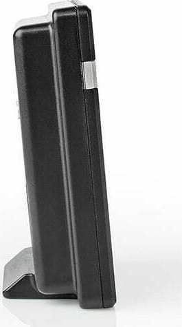 Nedis Wireless Door Bell Wi-Fi with LED Indicator and Adjustable Volume up to 80dB Black