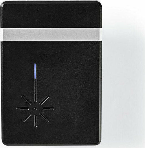 Nedis Wireless Door Bell Wi-Fi with LED Indicator and Adjustable Volume up to 80dB Black
