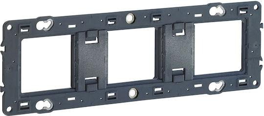 Legrand Mosaic Wechselrahmen für 2 Tastaturen Vertikale Platzierung 6 oder 8 oder 3x2 Elemente 080253