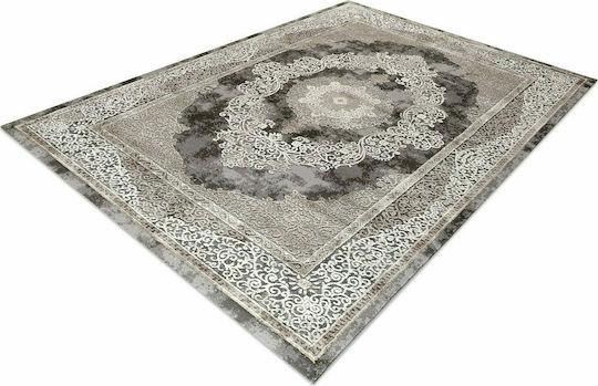Tzikas Carpets Elements Σετ Χαλιά Κρεβατοκάμαρας Elements Γκρι 3τμχ