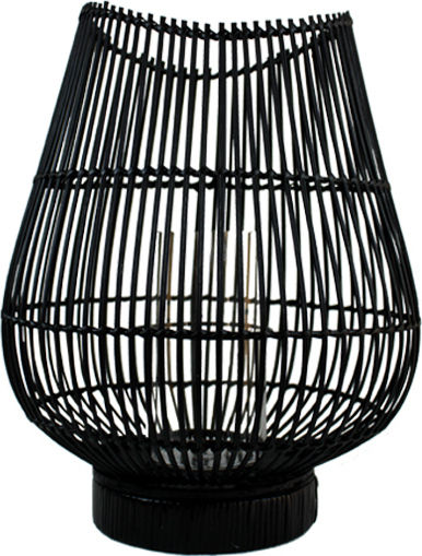 Art et Lumiere Φαναράκι Bamboo Επιδαπέδιο Μαύρο 34x34x40εκ. Art et Lumiere Φαναράκι Bamboo Επιδαπέδιο Μαύρο 34x34x40εκ.