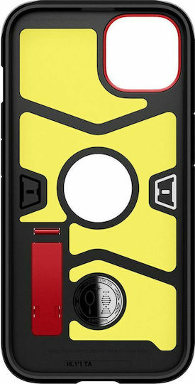 Spigen Tough Armor Back Cover Plastic / Silicone 2mm Red (iPhone 13)