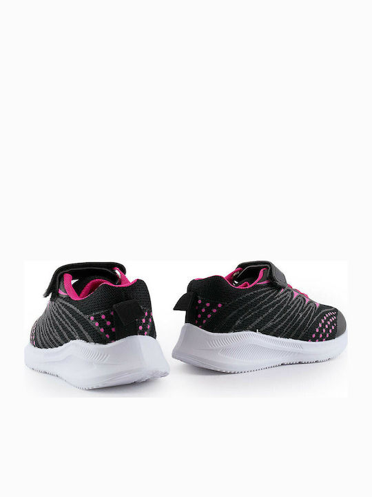 Kids Sneakers with Scratch Black