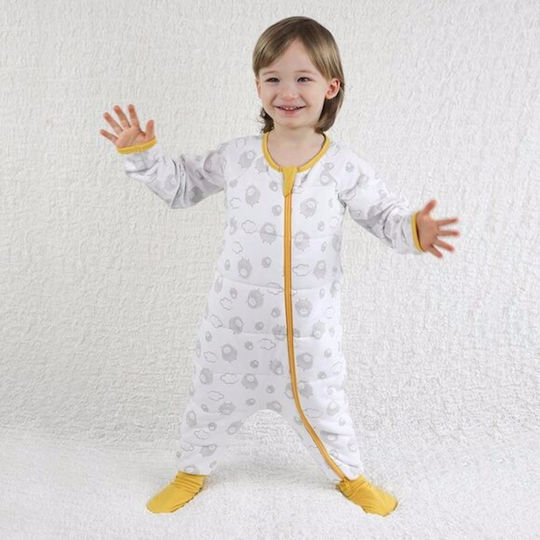 Owli Iarna Sac de dormit cu picioare Sheep 2.7 tog Yellow
