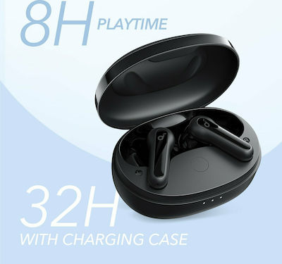 Soundcore by Anker Life P2 Mini In-ear Bluetooth Handsfree Earphones with Charging Case Blacα