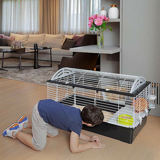 Ferplast Casita 100 Rodents Cage Cage for Rabbits and Dwarf Hamsters 96x57x56cm