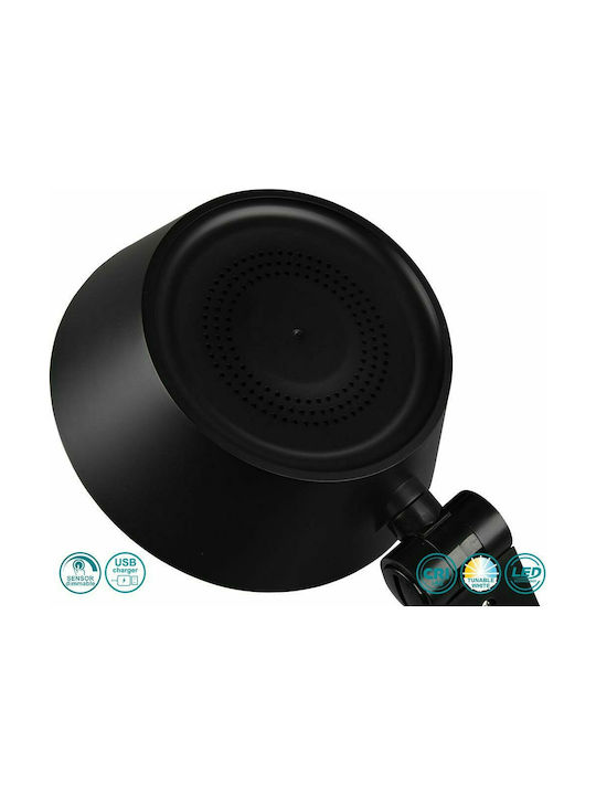 Trio Lighting Ava LED Lumină de Birou cu Braț Articulat în Culoarea Negru