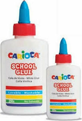 Carioca Υγρή Κόλλα School Glue Μεγάλου Μεγέθους για Χαρτί 100gr Χωρίς Διαλύτες