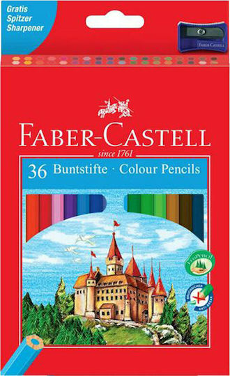 Faber-Castell Ξυλομπογιές Σετ 36 χρώματα