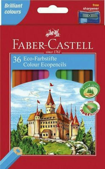 Faber-Castell Ξυλομπογιές Σετ 36 χρώματα