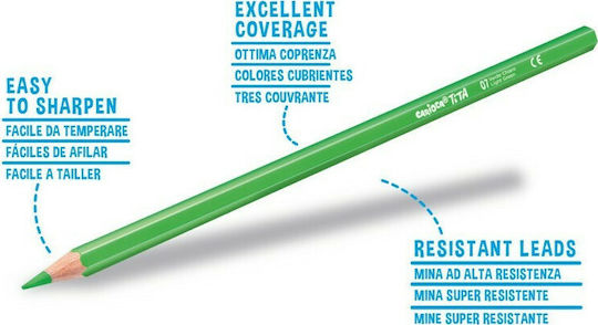 Carioca Tita Eco Family Colored Pencil Set Package of 1 packages