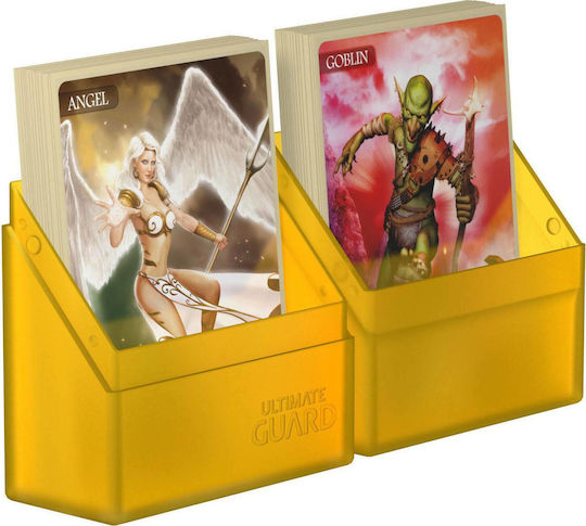 Ultimate Guard Boulder Standard Deck Box Standard Size Amber