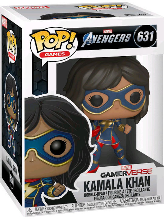 Funko Pop! Games: Kamala Khan (Marvel Gamer Verse) Bobble-Head