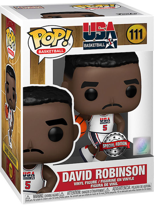 Funko Pop! Basketball: David Robinson Special Edition