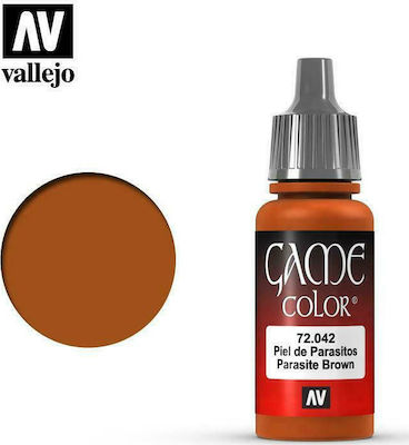 Acrylicos Vallejo Game Model Making Paint Parasite Brown 17ml 72.042