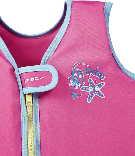 Speedo Παιδικό Γιλέκο Κολύμβησης Φουσκωτό Φούξια Sea Squad Float Vest