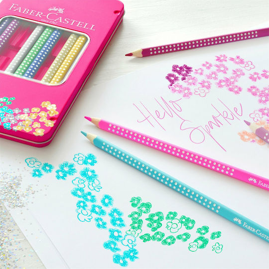 Faber-Castell Sparkle Colored Pencil Set Package of 1 packages