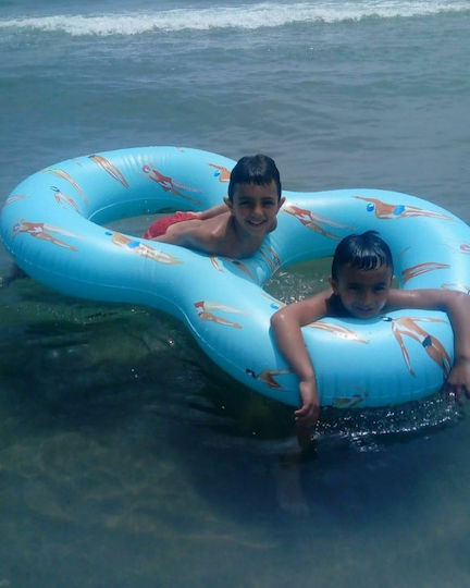 The Nice Fleet Nice Fleet XL Stinson Inflatable Float for Sea 2 Persons Turquoise 190cm
