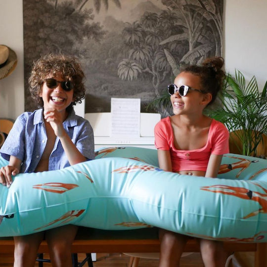 The Nice Fleet Nice Fleet XL Stinson Inflatable Float for Sea 2 Persons Turquoise 190cm