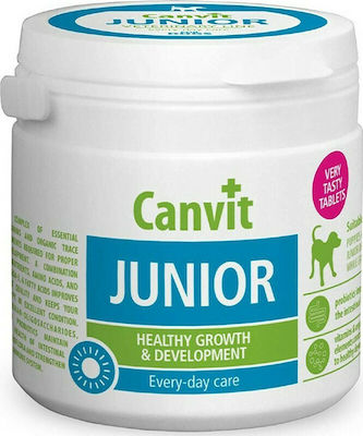 Canvit Junior Probiotice pentru câini sub formă de pastile 100 filete