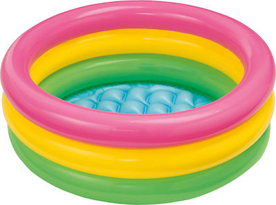 Intex Sunset Glow Baby Kids Swimming Pool Inflatable 61x61x22cm