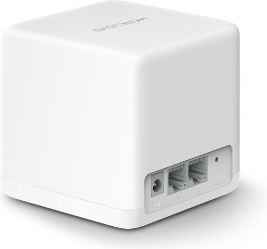 Mercusys Halo H30G v1 WiFi-Mesh-Netzwerk Zugriffspunkt Wi‑Fi 5 Dualband (2,4 & 5 GHz) in Dreifach-KIt