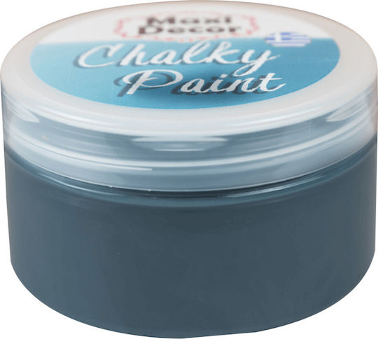 Maxi Decor Chalky Paint Kreidefarbe 524 Dunkelgrau Dark Blue 250ml CHP-524-250