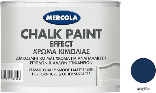 Mercola Chalk Paint Effect Colour of Chalks Navy Blue 375ml 3612
