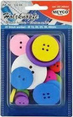 Meyco Fuchsia Sewing Button