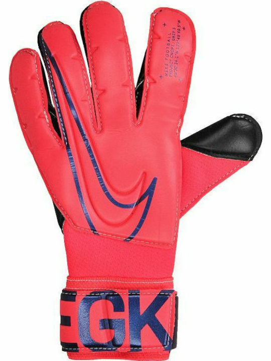 Nike Grip 3 Γάντια Τερματοφύλακα Ενηλίκων Κόκκινα