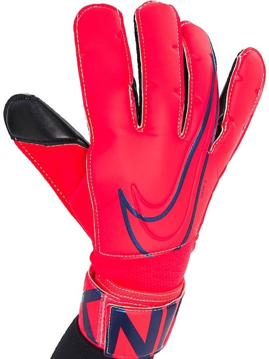 Nike Grip 3 Γάντια Τερματοφύλακα Ενηλίκων Κόκκινα