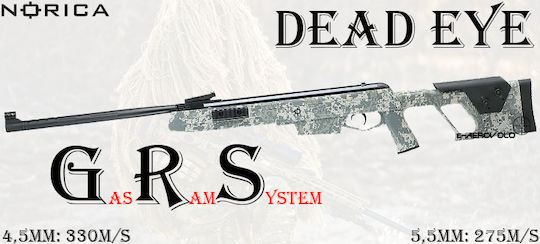 Norica Αεροβόλο Mod Dead Eye Camo GRS 4.5mm / 5.5mm
