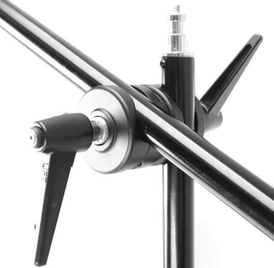 E-Image Light Stands B83 – Boom Arm Lighting Tripod for Studio