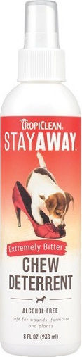 Tropiclean Stay Away Spray Απoτρεπτικό Δαγκώματος Σκύλου με Πικρή Γεύση 236ml
