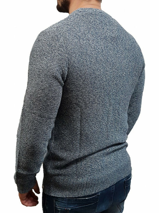 Jack & Jones Men's Long Sleeve Sweater Blue Heaven