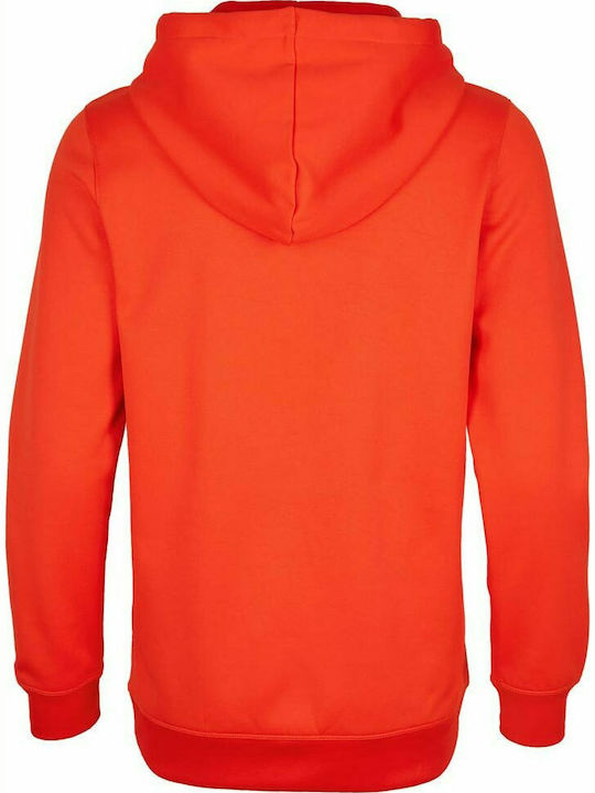 Women's Hooded Fleece Sweatshirt Orange