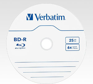 Verbatim Εγγράψιμο BD-R 6x 25GB 1τμχ