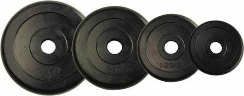 AMILA Δίσκος Λαστιχένιος 1 x 1kg Φ28mm