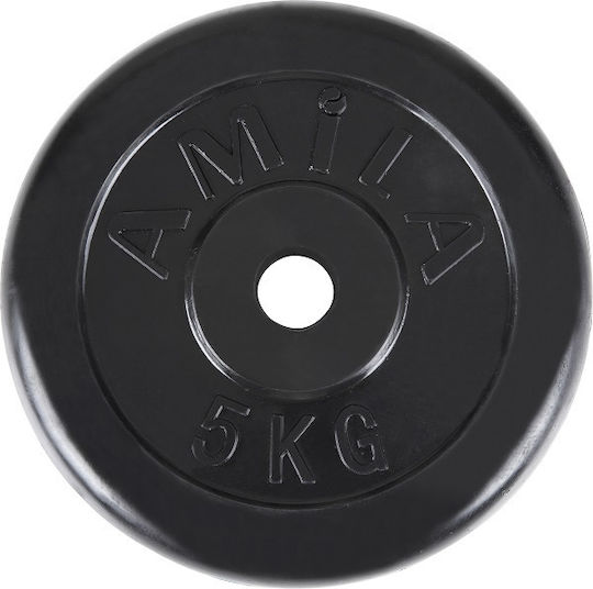 AMILA Δίσκος Λαστιχένιος 1 x 1kg Φ28mm